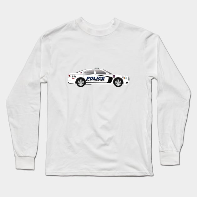 Eastchester NY police car Long Sleeve T-Shirt by BassFishin